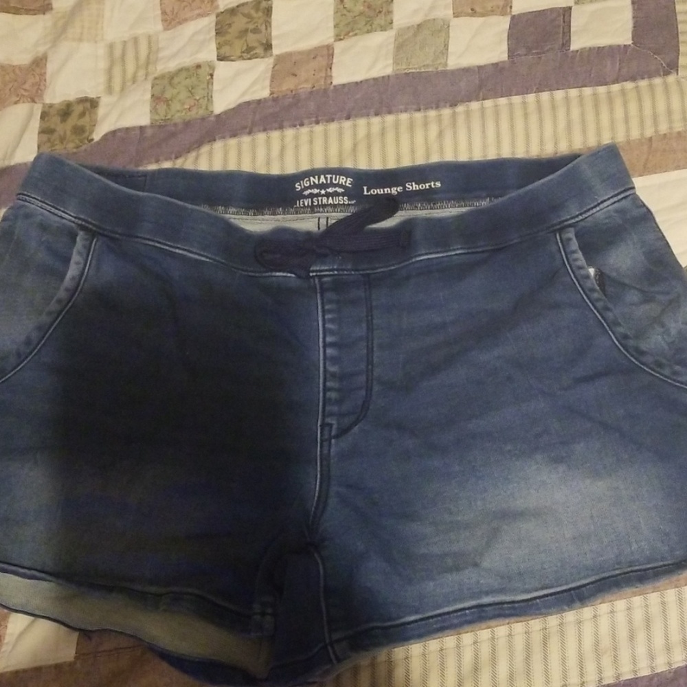 Womens size 14 Jean lounge shorts